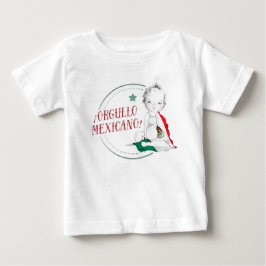 Camiseta De Bebé Mexicano Ruffle Shirt