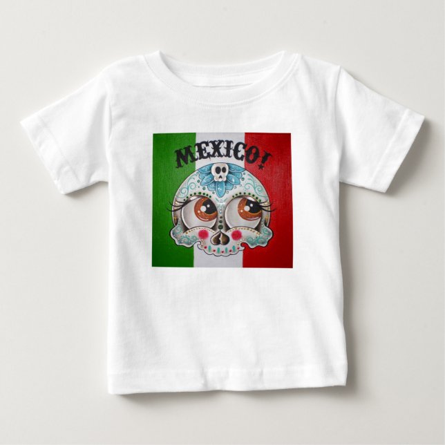 Camiseta De Bebé México (Anverso)