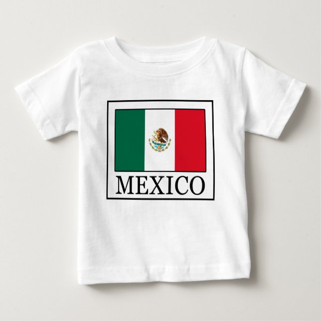 Camiseta De Bebé México (Anverso)