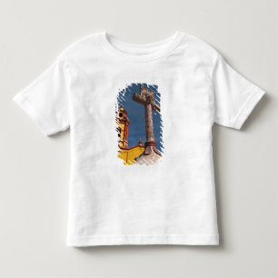 Camiseta De Bebé México, Bernal. Vista de Iglesia de San Sebastian