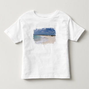 Camiseta De Bebé México, Cozumel, Punta Morena, la costa este de