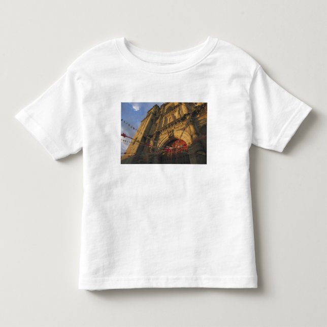 Camiseta De Bebé México, Oaxaca, Templo de San Felipe de Neri 2 (Anverso)