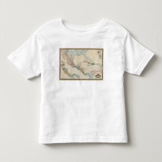 Camiseta De Bebé México, Panamá, America Central (Anverso)