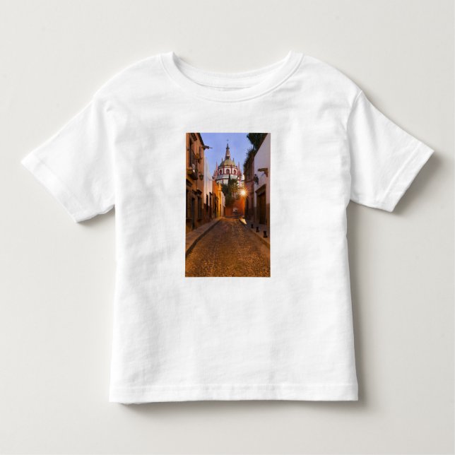 Camiseta De Bebé México, San Miguel de Allende. Temprana mañana (Anverso)