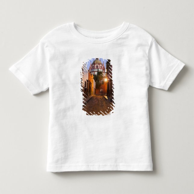 Camiseta De Bebé México, San Miguel de Allende. Temprana mañana (Anverso)
