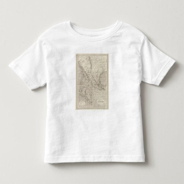 Camiseta De Bebé México y America Central (Anverso)