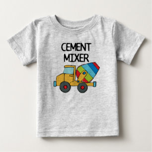 Camiseta De Bebé Mezclador de cemento