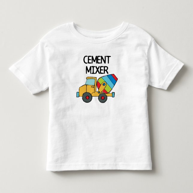 Camiseta De Bebé Mezclador de cemento (Anverso)
