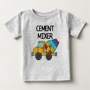 Camiseta De Bebé Mezclador de cemento