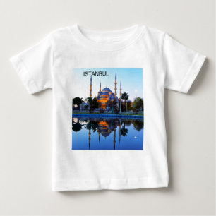 Camiseta De Bebé Mezquita azul de Turquía Estambul (St.K)
