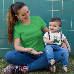 Camiseta De Bebé Mi 1er día de San Patricio