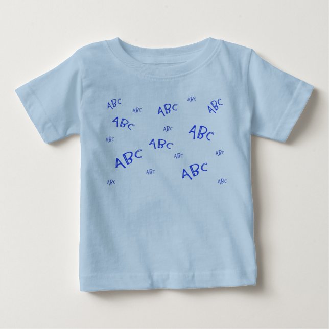 Camiseta De Bebé Mi ABC (Anverso)