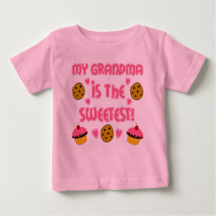 Camiseta De Bebé Mi abuela