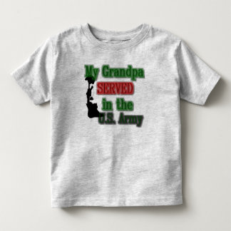 Camiseta De Bebé Mi abuelo servido