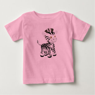 Camiseta De Bebé Mi bebé cebra