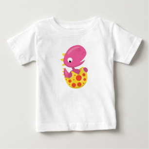 Camiseta De Bebé Mi bebé dinosaurio