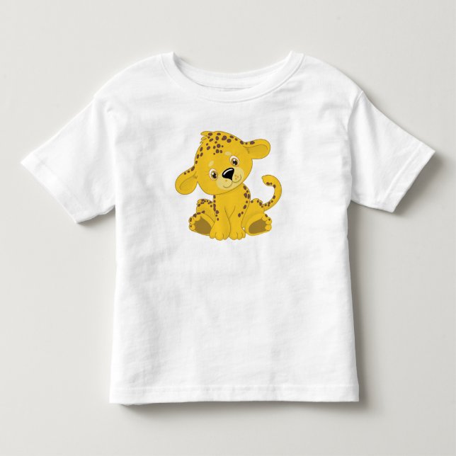 Camiseta De Bebé Mi bebé leopardo (Anverso)