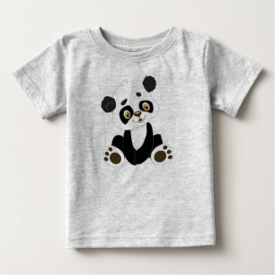 Camiseta De Bebé Mi bebé Panda