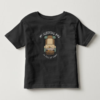 Camiseta De Bebé Mi Bolsa De Dormir Está Llena De Arena Camping Des