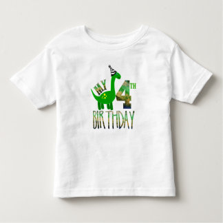 Camiseta De Bebé Mi cuarto Fiesta de dinosaurios de cumpleaños