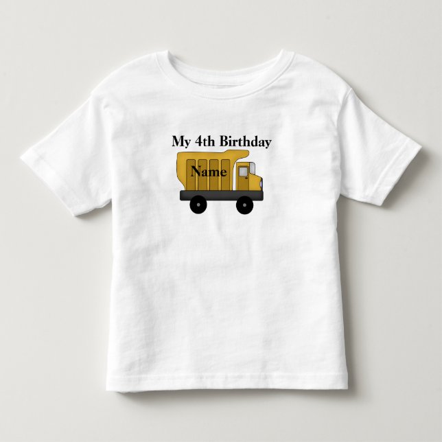 Camiseta De Bebé Mi cuarto personalizar de cumpleaños lo hizo (Anverso)