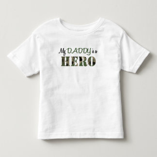 Camiseta De Bebé Mi DADDY es un HERO