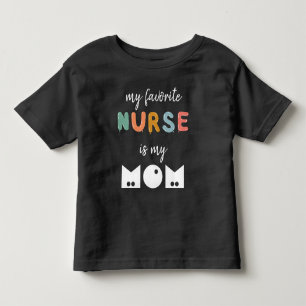 Camiseta De Bebé Mi Enfermera Favorita Es Mi Mamá Personalizado Lin