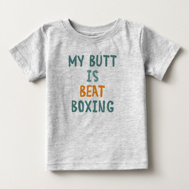 Camiseta De Bebé Mi extremo beatboxing (Anverso)