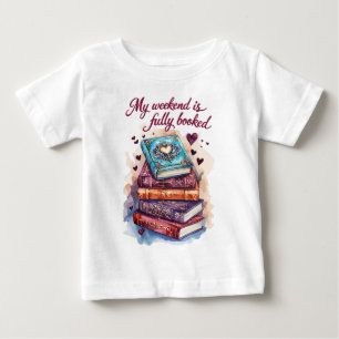 Camiseta De Bebé Mi fin de semana está completamente reservado