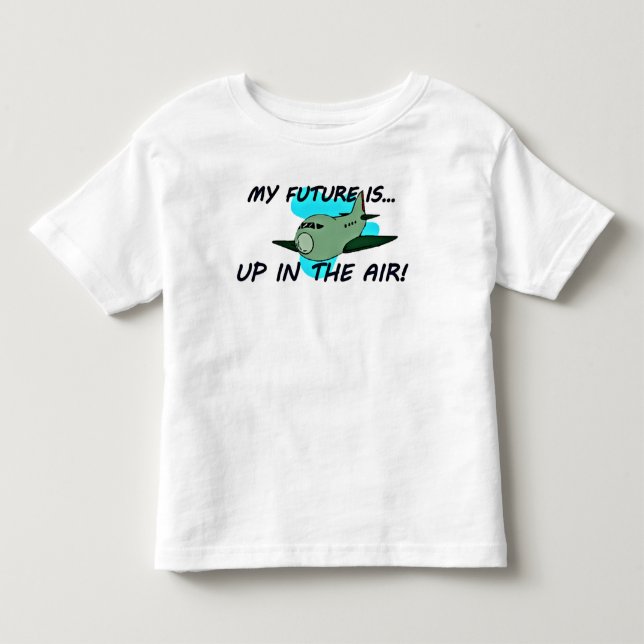 Camiseta De Bebé Mi futuro está en el aire (Anverso)