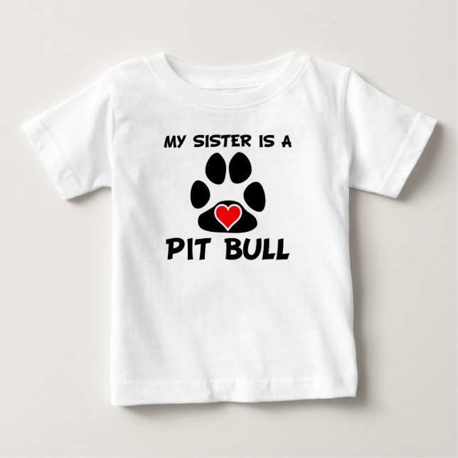 Camiseta De Bebé Mi Hermana Es Un Toro De Mazo (Anverso)