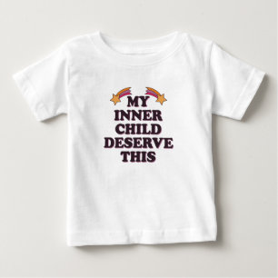 Camiseta De Bebé Mi Hijo Interior Merece Este Inspirador Dicho