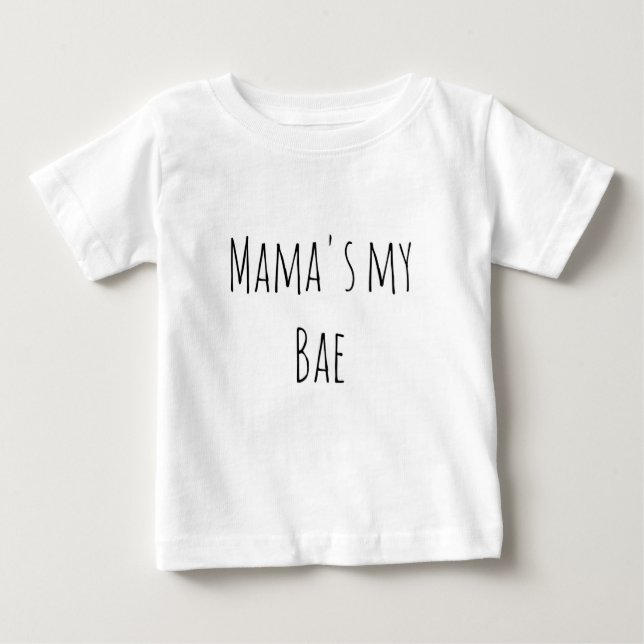 Camiseta De Bebé Mi inconformista superventas de los bae de la mamá (Anverso)