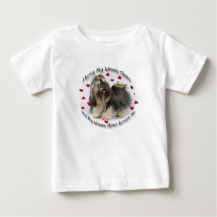 Camiseta De Bebé Mi Lhasa Apso Me Ama