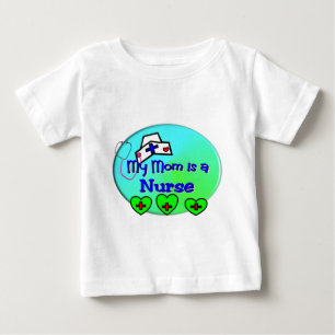 Camiseta De Bebé "MI MADRE es enfermera" Para los niños de enfermer