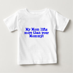 Camiseta De Bebé Mi mamá…