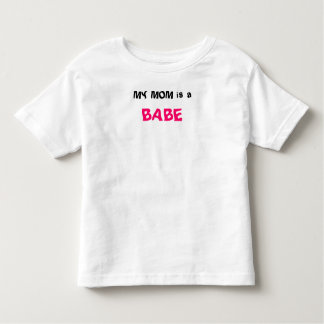 Camiseta De Bebé MI MAMÁ es a, BEBÉ