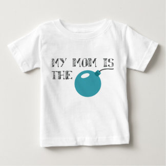 Camiseta De Bebé Mi mamá es la bomba