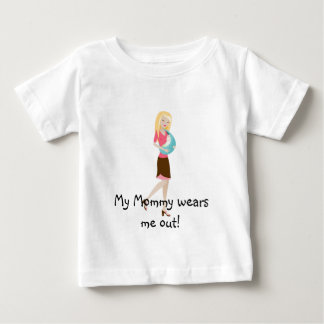 Camiseta De Bebé ¡Mi mamá me usa!