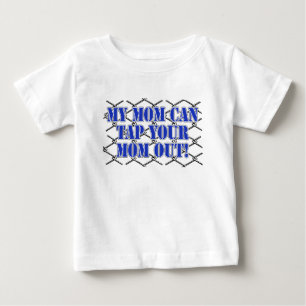 Camiseta De Bebé ¡Mi mamá puede hacer que su mamá golpea