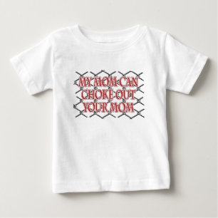 Camiseta De Bebé ¡Mi mamá puede obstruir hacia fuera a su mamá!