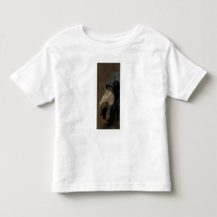 Camiseta De Bebé Mi mano derecha dibujada con mi mano izquierda,