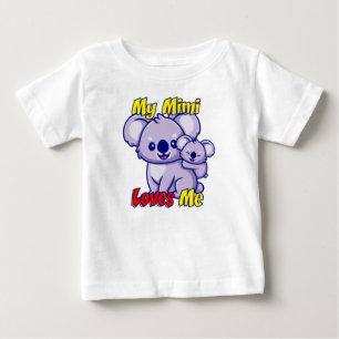 Camiseta De Bebé Mi Mimi Me Ama La Camiseta Del Bebé Koala