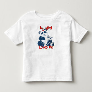 Camiseta De Bebé Mi Mimi me ama panda