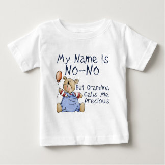 Camiseta De Bebé Mi nombre es no ningún