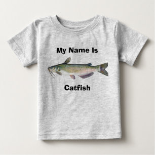 Camiseta De Bebé Mi nombre es, siluro