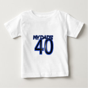 Camiseta De Bebé Mi papá 40