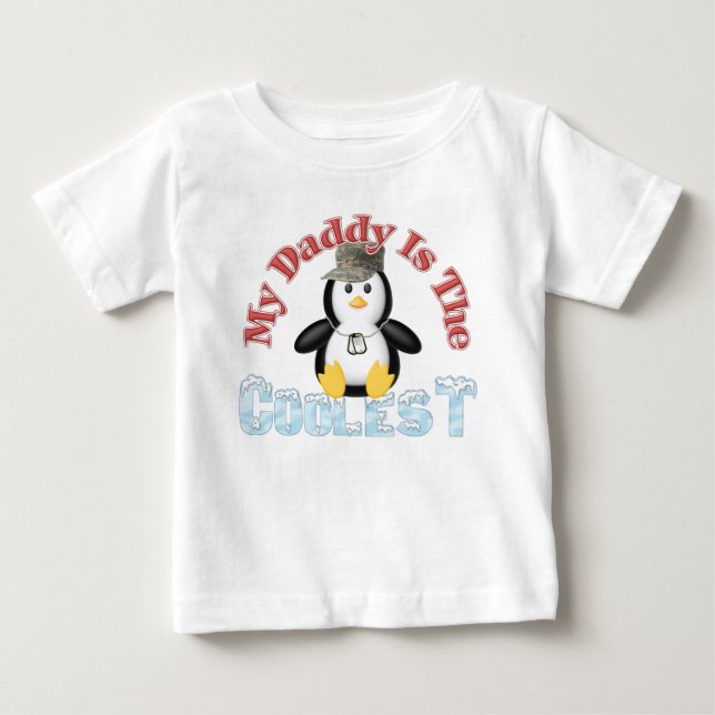 Camiseta De Bebé Mi Papá Es El Más Coolador (Anverso)