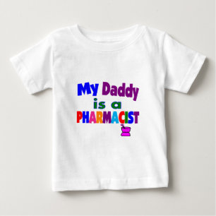 Camiseta De Bebé "Mi papá es farmacéutico" regalos para los niños