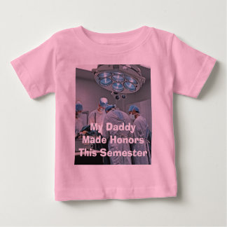 Camiseta De Bebé Mi papá hizo honores